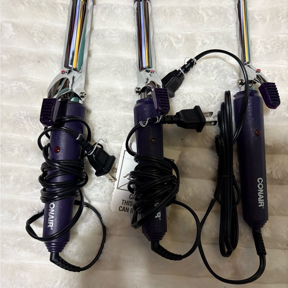 Conair Purple Curling Iron Set